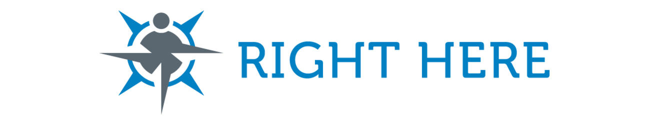 Right Here banner