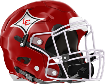 Lincoln County Red Devils Helmet Right