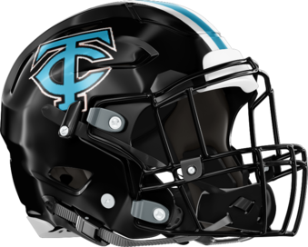 Telfair County Trojans Helmet Right