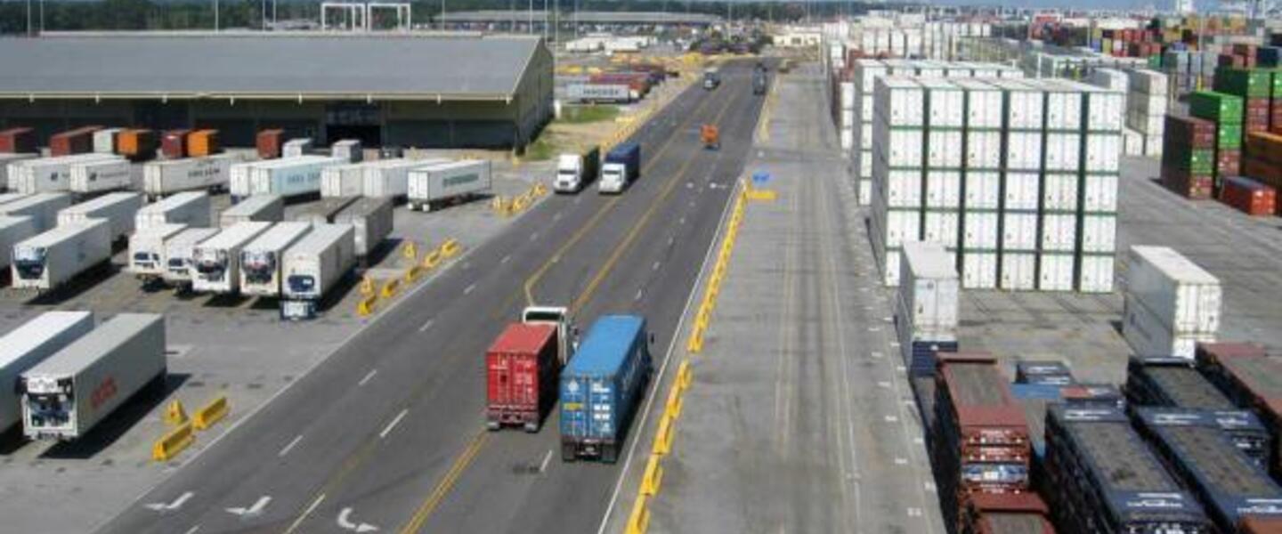 The DeLoach Connector is estimated to have 8,000 trucks transporting goods daily. The DeLoach Connector is estimated to have 8,000 trucks transporting goods daily.