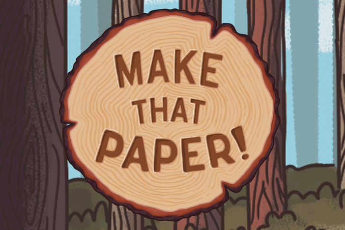 Make That Paper! Game banner