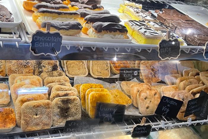 Pastry Case at Australian Bakery Cafe