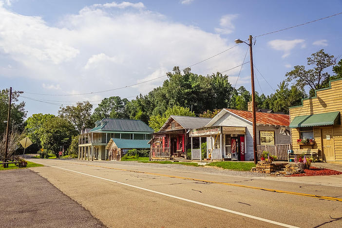 The town of Talking Rock, Georgia