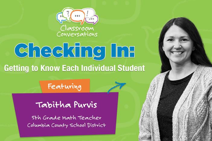 Tabitha Purvis in Classroom Conversations