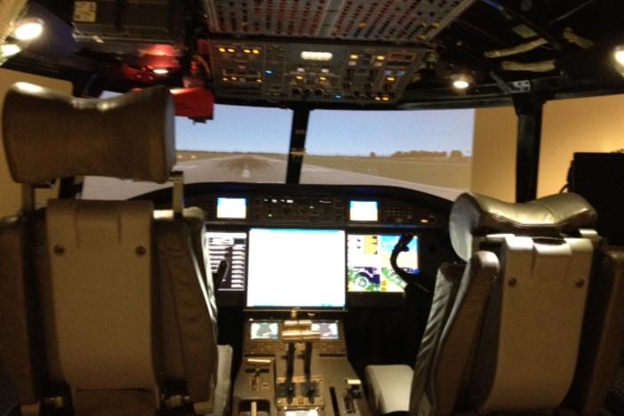 Gulfstream Flight Simulation Lab--BEST VIDEOGAME EVER!!!