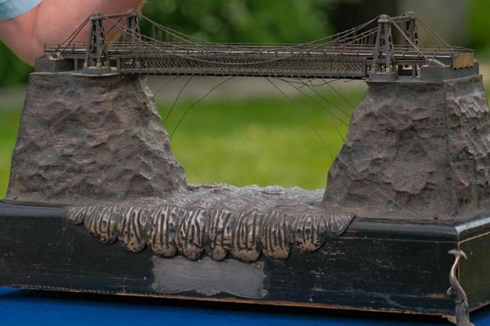 Appraisal: 1898 Whirlpool Bridge Silver Presentation Model