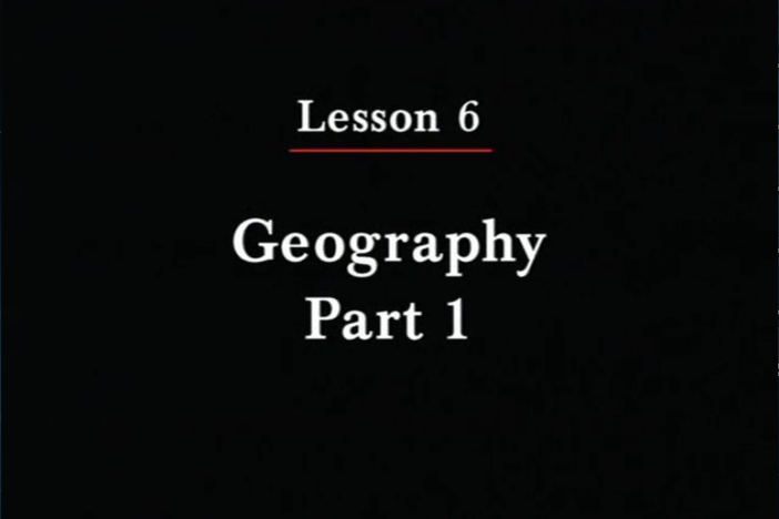 JPN II, Lesson 06. The topics covered are geography, countries and languages.