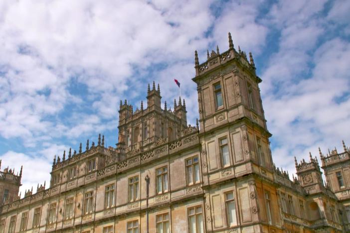 The cast and crew discuss shooting at the majestic Highclere Castle.