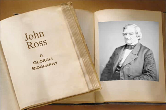 From 1828 to 1860, the Cherokee people were led by remarkable Native American, John Ross.