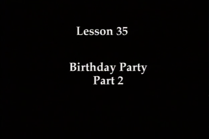 JPN I, Lesson 35. The topics covered are dates, birthdays and ages.
