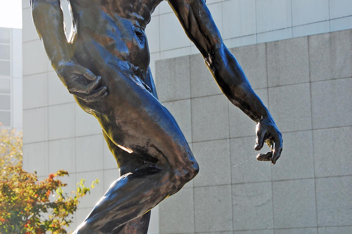"The Shade" by Rodin at the High Museum of Art, Atlanta. Donated to the City of Atlanta by the French government in memory of the Orly air disaster victims.