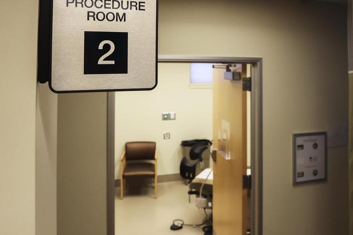 A procedure room at Planned Parenthood in Meridian, Idaho, one of the few clinics in the state to offer abortions. Access to abortion is about to become even less available in the state as a six-week ban became law.
