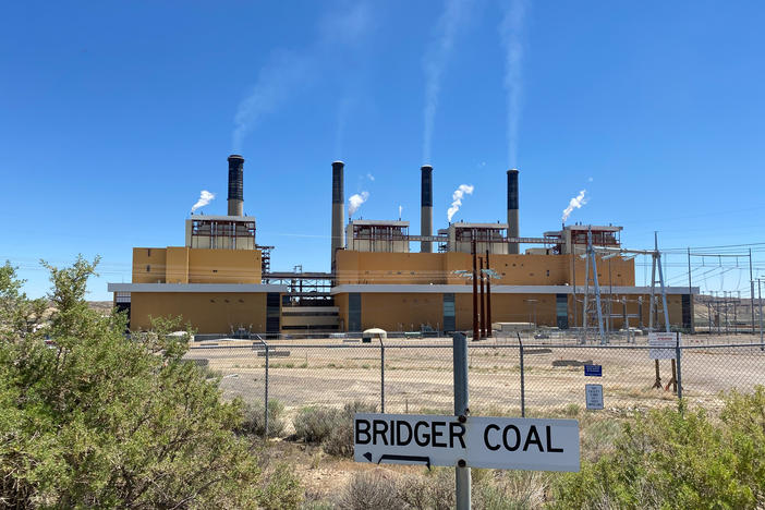 The Jim Bridger coal plant in Point of Rocks, Wyo., powers more than a million homes across six Western states. Under proposed federal rules many coal plants would have to dramatically reduce carbon dioxide emissions in coming years.