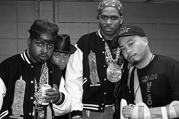 2 Live Crew in 1989 (Mr. Mixx, Brother Marquis, Luther Campbell & Fresh Kid Ice)