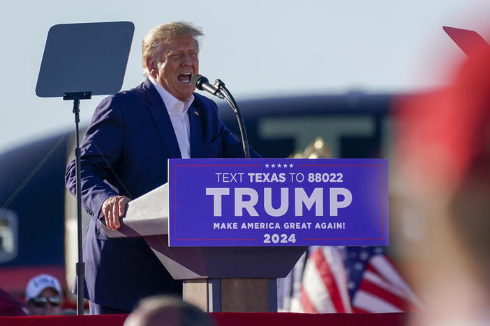Donald Trump launched his latest presidential campaign with a rally in Waco, Texas. At the beginning of the rally, Trump played a song featuring the J6 Prison Choir, made up of defendants in jail on charges related to the Jan. 6, 2021, attack on the U.S. Capitol.