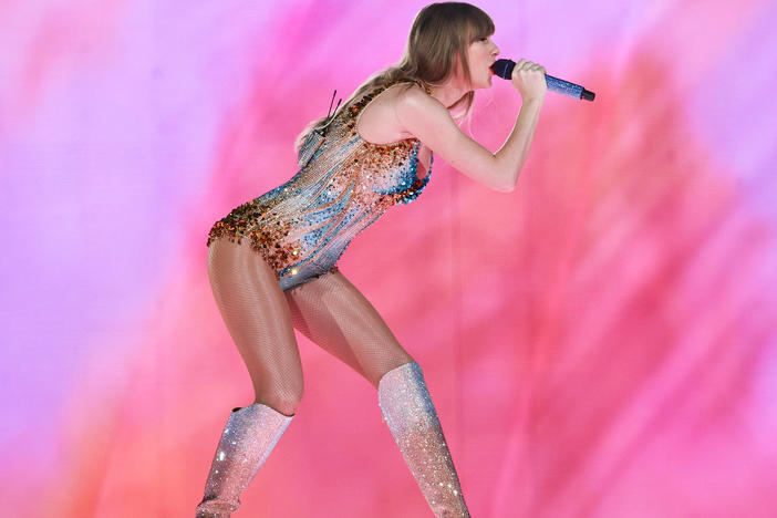 Taylor Swift, performing onstage in Sydney, Australia in February.