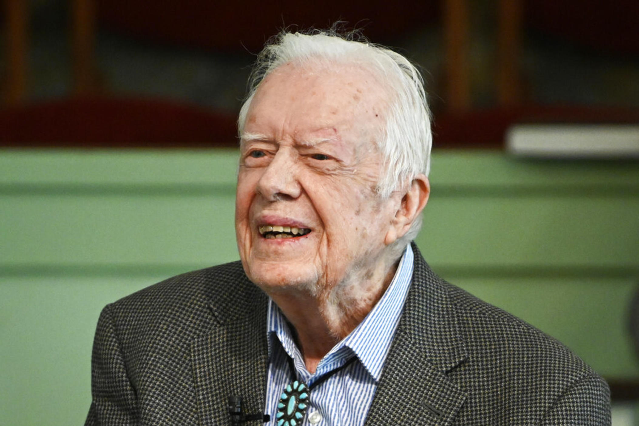 Former President Jimmy Carter Makes Appearance At Peanut Festival Ahead ...