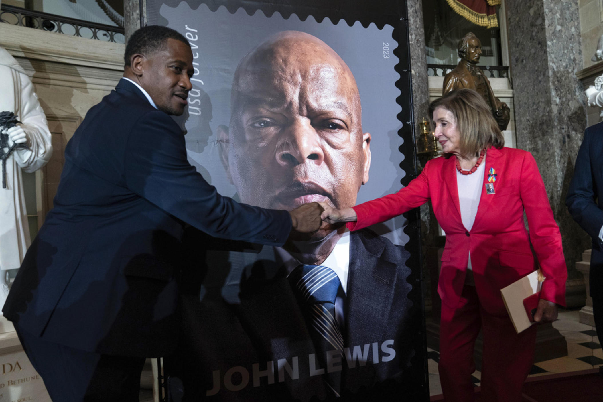 Representative John Lewis of Georgia is One of 7 New 2023 Stamps