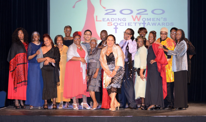 Honorees from the 9th Annual 2020 Leading Women's Society Fundraising Awards Gala