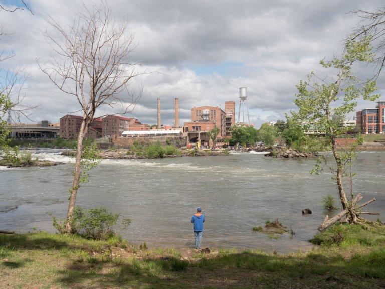 The segment of the Chattahoochee River that runs through Columbus is a popular spot for whitewater rafting and fishing. The Columbus Water Works is challenging new state requirements meant to protect water quality.