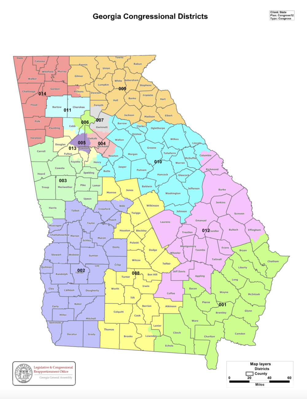 Who Wins, Who Loses In Georgia's Redistricting? Here's A Preview ...