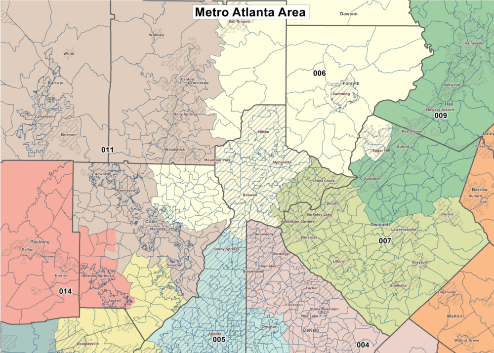 Georgia House OKs Congressional Map That Adds To Republican Advantage ...