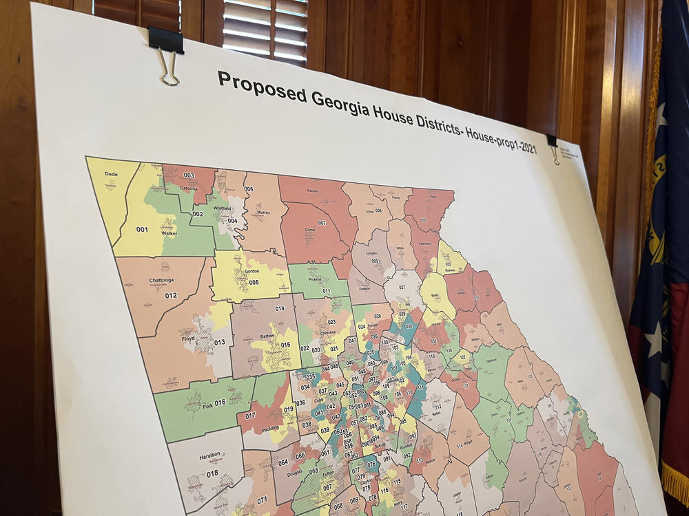 Judge Rules Georgia S New Redistricting Maps Will Be Used In 2022   Redistricting Map 2021 