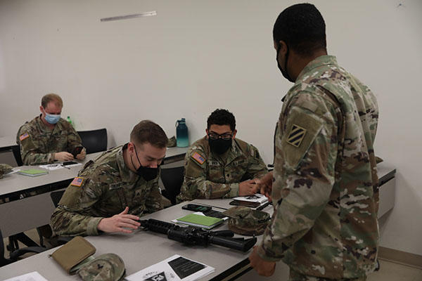  Soldiers assigned to the Army’s 3rd Infantry Division conducted armorer’s refresher training at the Fort Stewart military installation Southeast of Savannah in mid-February. It’s the only unit on Fort Stewart capable of servicing units that are not part of the brigade combat team on the base.