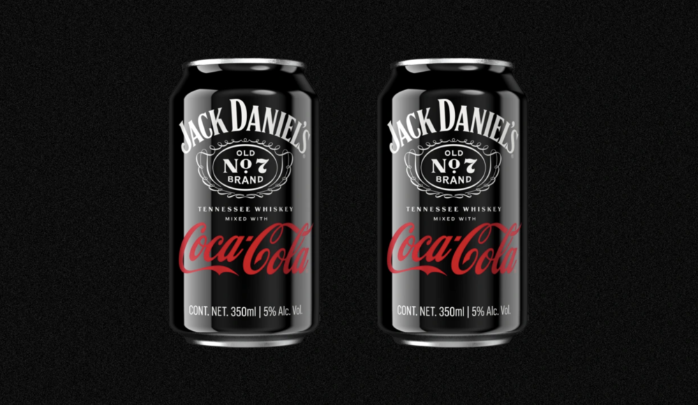 Jack Daniel’s & Coca-Cola RTD, inspired by the classic bar cocktail, will be made with Jack Daniel’s Tennessee Whiskey and Coca-Cola.