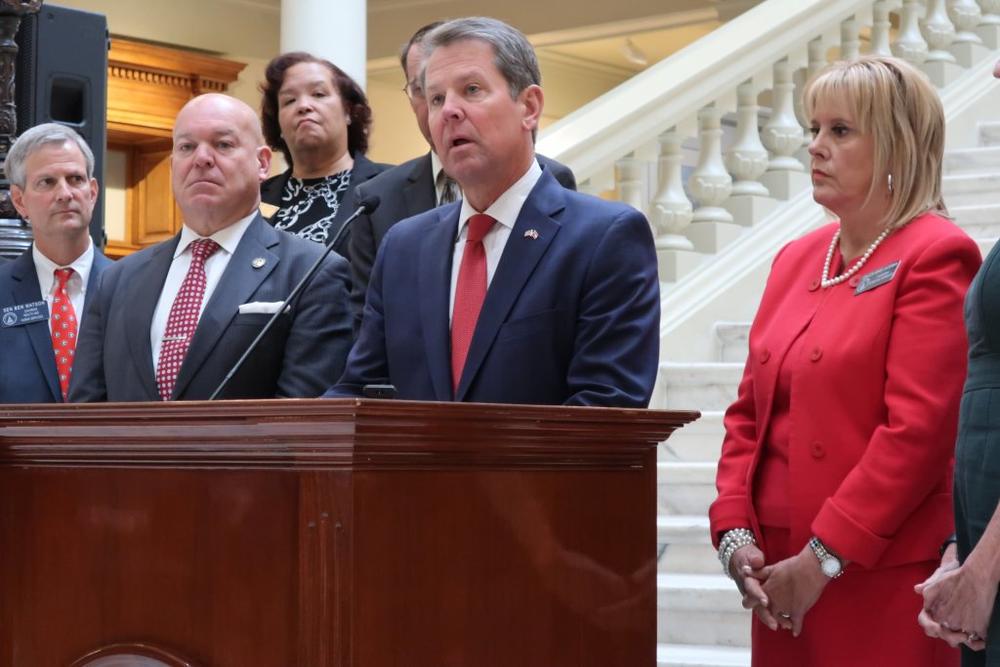 Gov. Brian Kemp announced his plan to partially expand Medicaid coverage in late 2019. 