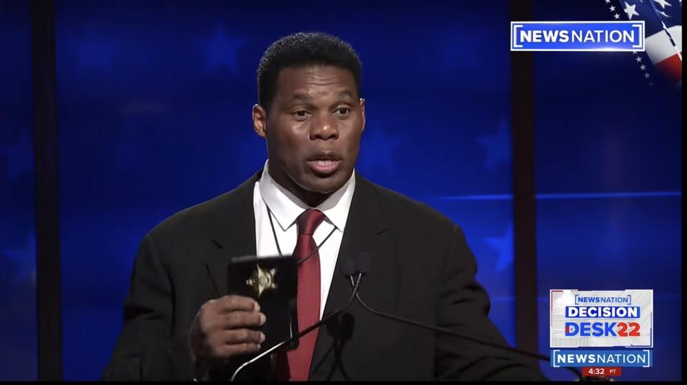 Raphael Warnock, Herschel Walker Clash In U.S. Senate Debate | Georgia ...