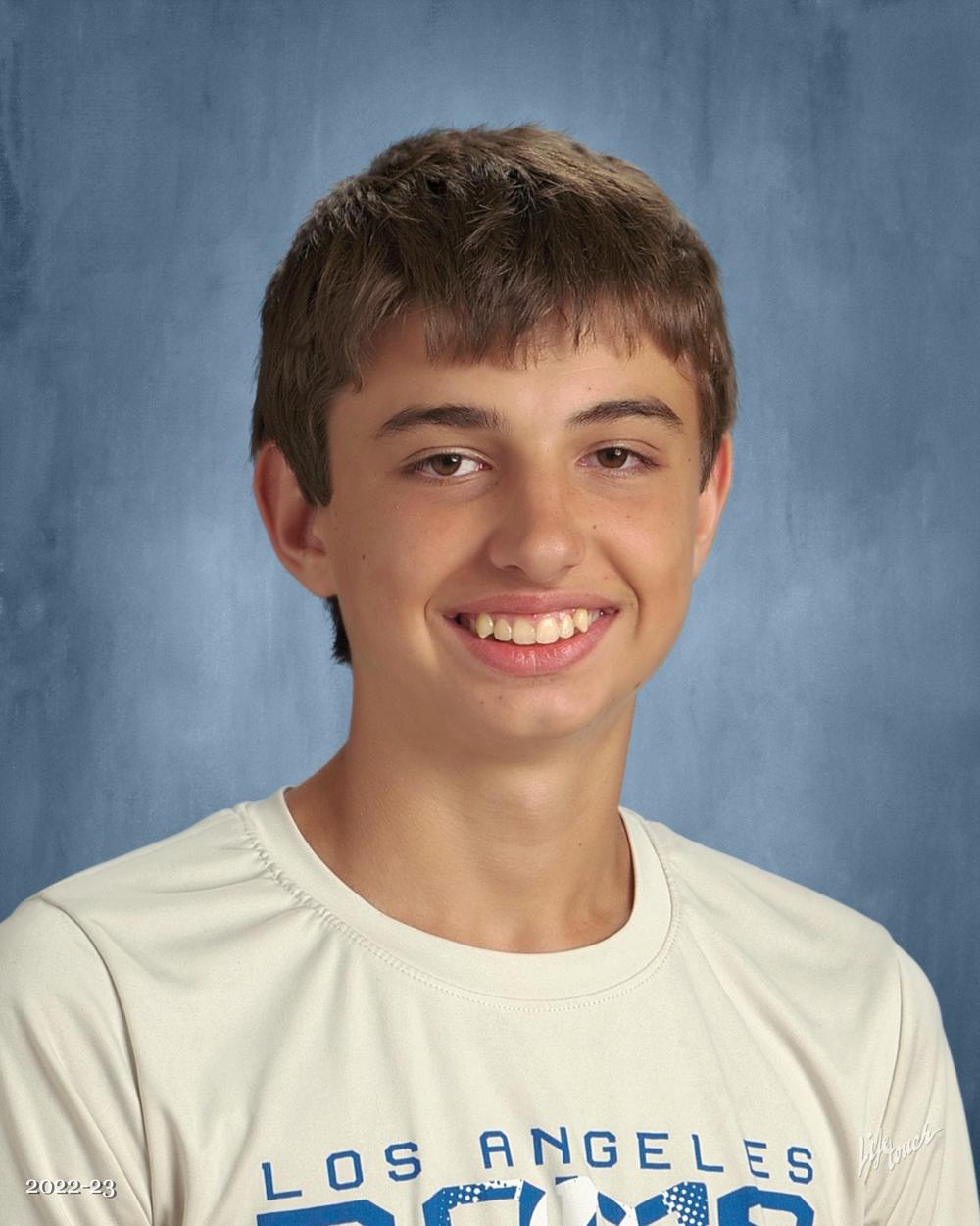 Austin McEntyre is shown in a yearbook photo from Heard County High School