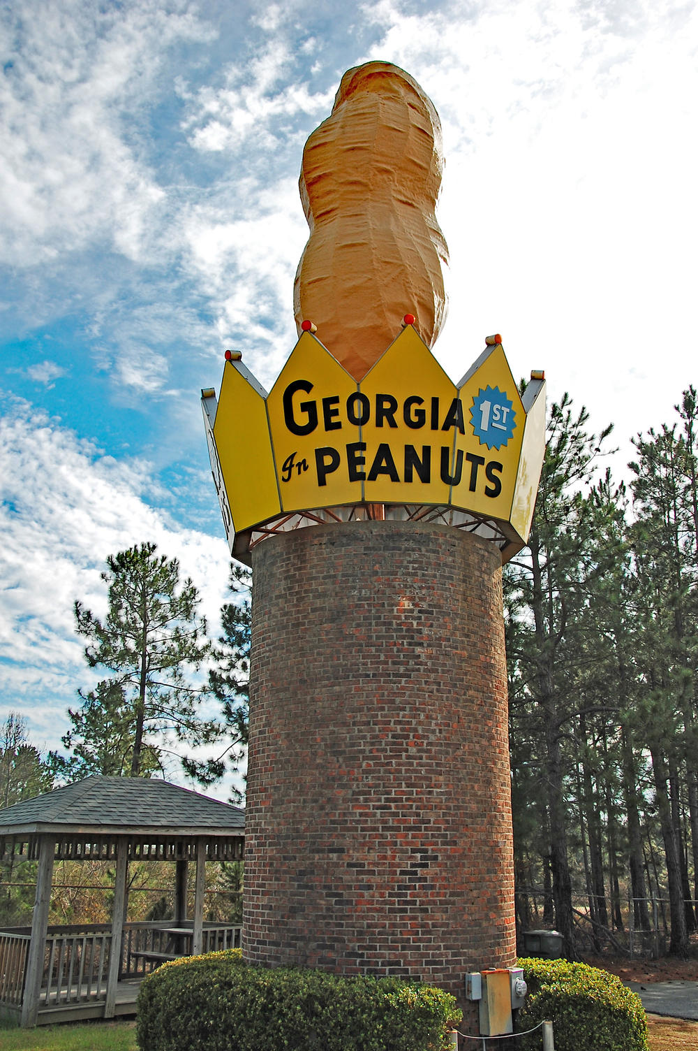 Peanut Monument in Ashburn, GA