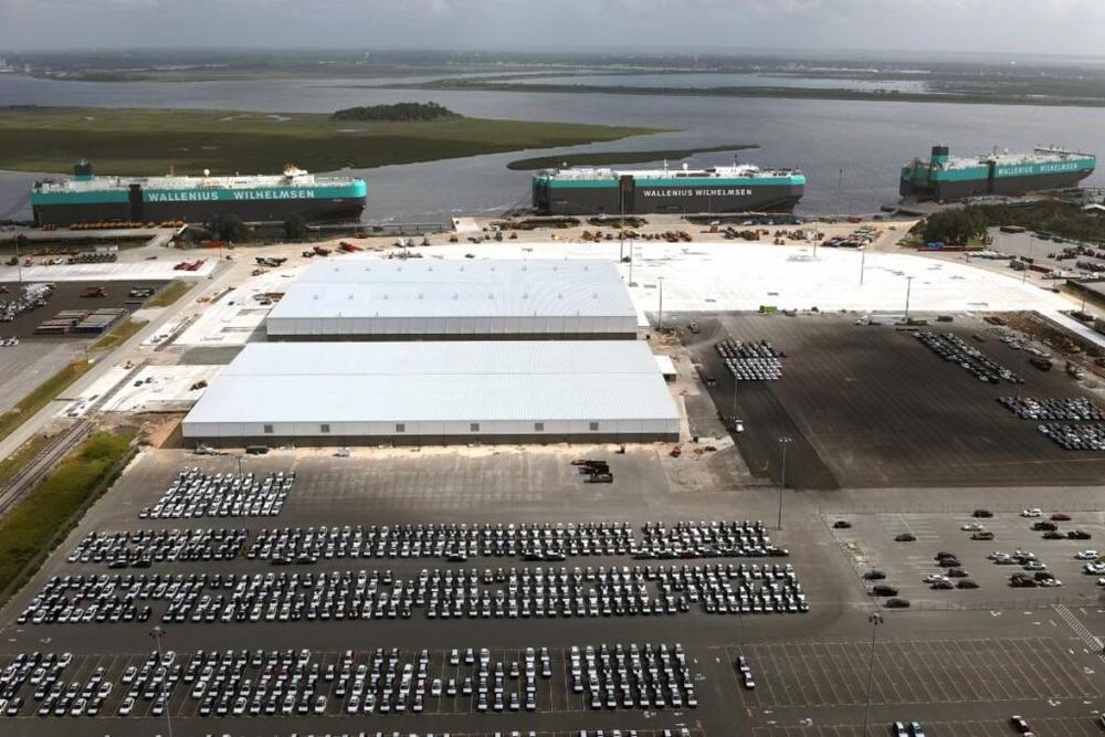 Two new buildings were recently completed at the Port of Brunswick (Georgia Ports Authority)