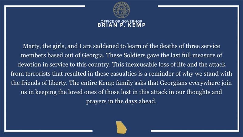 Kemp statement