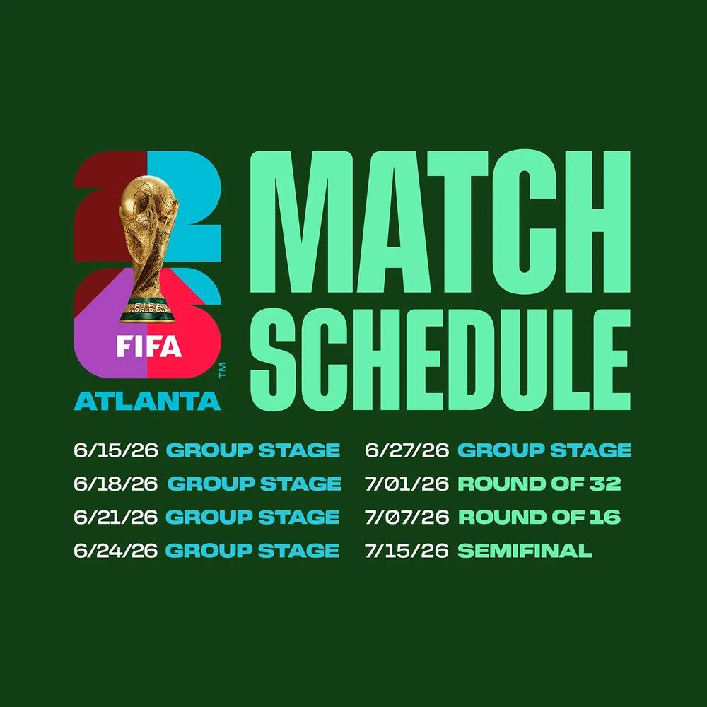 Atlanta To Host Eight Matches, Including A Semifinal, During World Cup ...