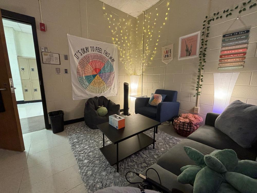 A view of the counseling office at Roswell High School