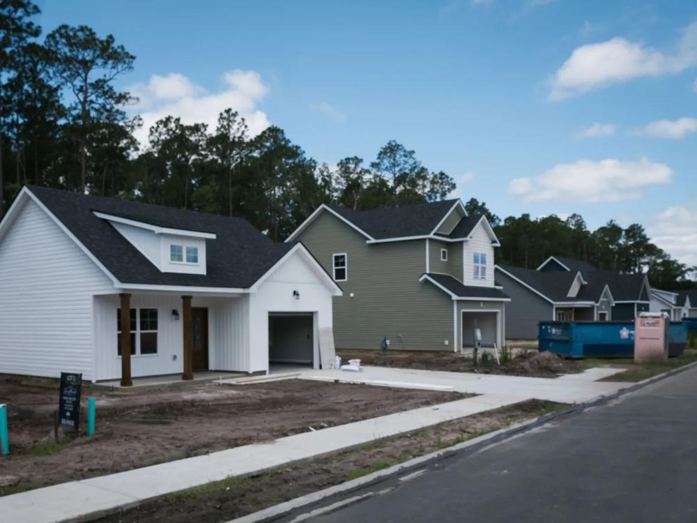 New home construction in Chatham County, Ga. Credit: Justin Taylor/The Current