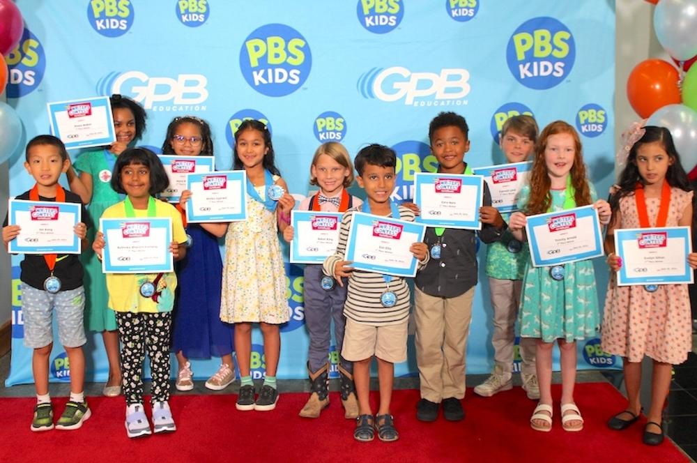 Winners of the 2024 PBS KIDS Writers Contest gathered to celebrate their stories.