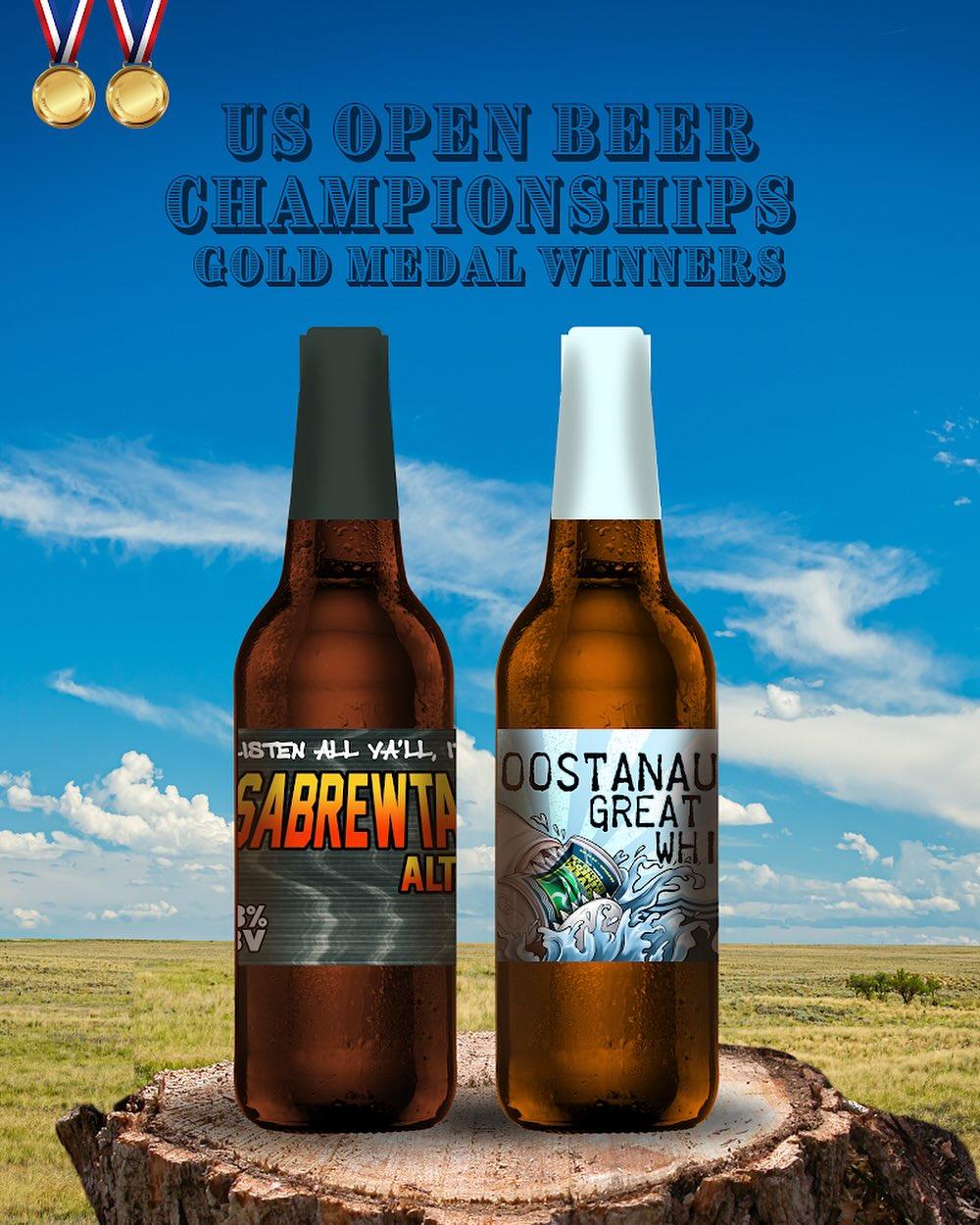 The two River Remedy Brewing Co. beers that won gold medals at the U.S. Open Beer Championship. (River Remedy Brewing Co./Facebook)