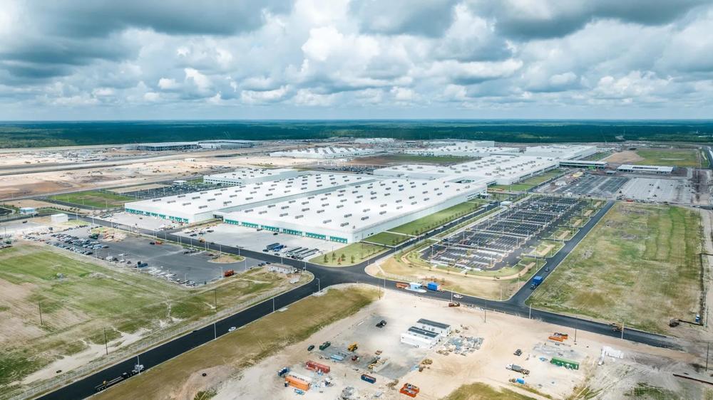 Construction of the Hyundai site in Bryan Co., GA. July 3, 2024 Credit: Justin Taylor/The Current