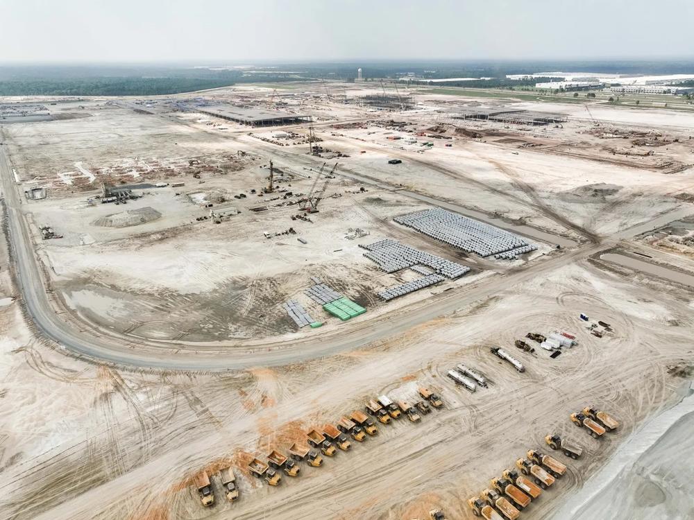 Construction on the Hyundai site in Bryan Co., GA. July 2023 Credit: Justin Taylor/The Current