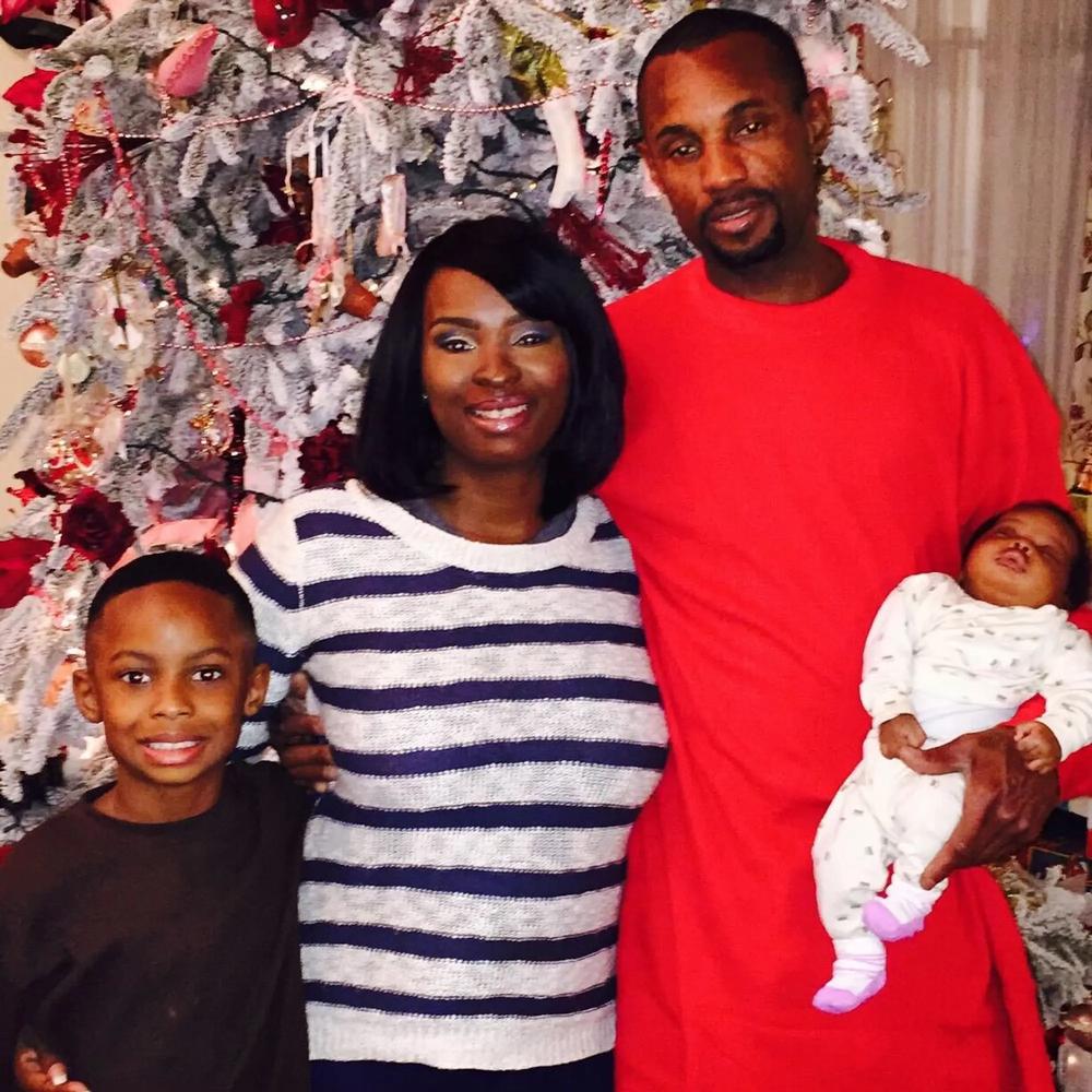  Candi Miller with her husband, Alex Cardenas; son Christian; and daughter Turiya, whom she named after her sister. Credit: Courtesy of Turiya Tomlin-Randall 