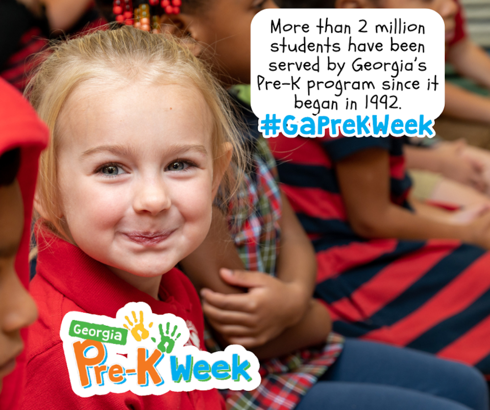 More than 2 million students have been served by GA's Pre-K program!