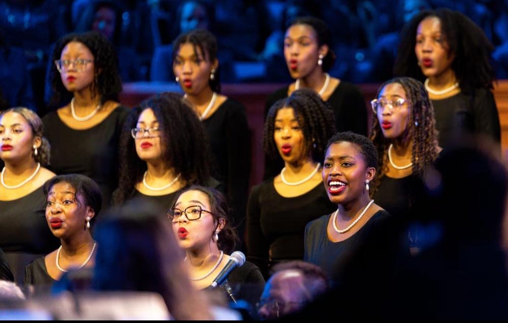 The Spelman College Glee Club is celebrating its 100th year in Atlanta. It is the oldest collegiate choir of African-American