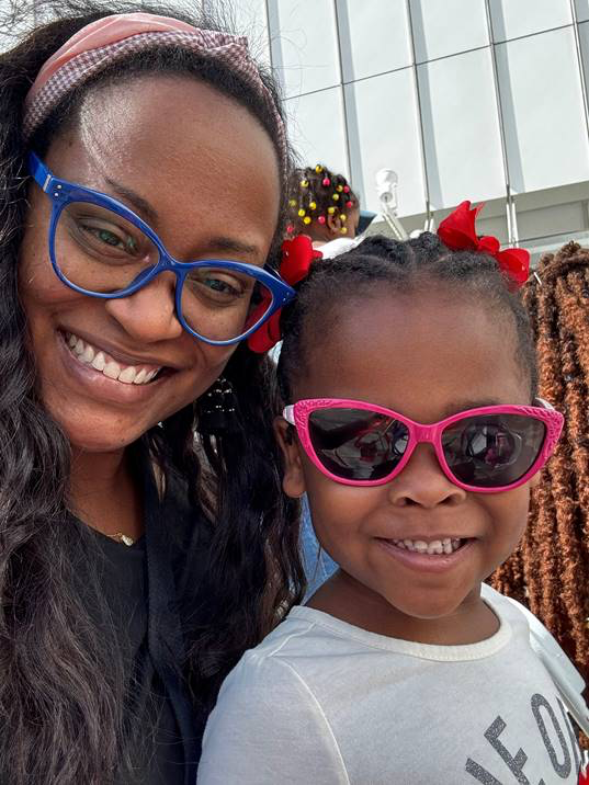 Dr. Maya Eady McCarthy and her daughter Charlotte. (Courtesy of Dr. Maya Eady McCarthy)