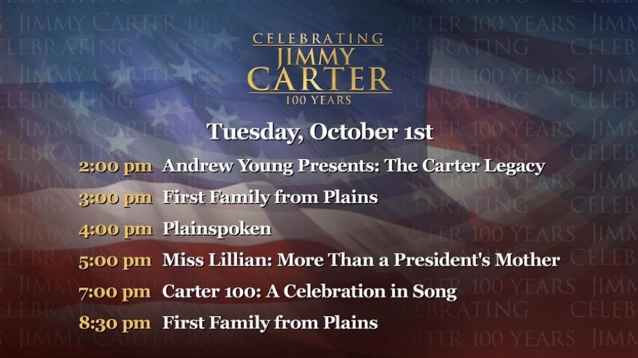 Carter birthday programming