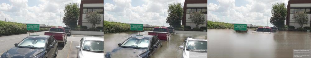 Georgia Ports Authority corporate headquarters parking lot in Port Wentworth