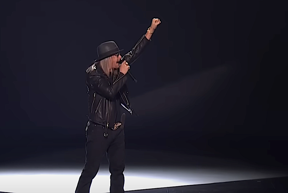 Kid Rock performs at the RNC in July 2024