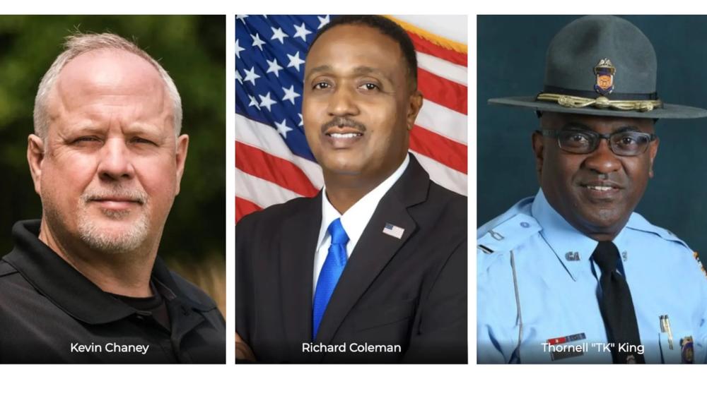 Three sheriff-elects in Coastal Georgia elevated by voters seeking change, reform in their communities in the 2024 election.